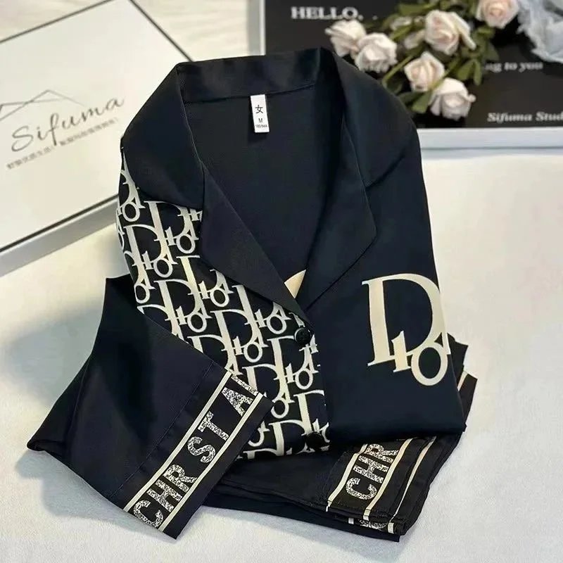 Dior Oblique Silk Satin Blazer Set, listing image