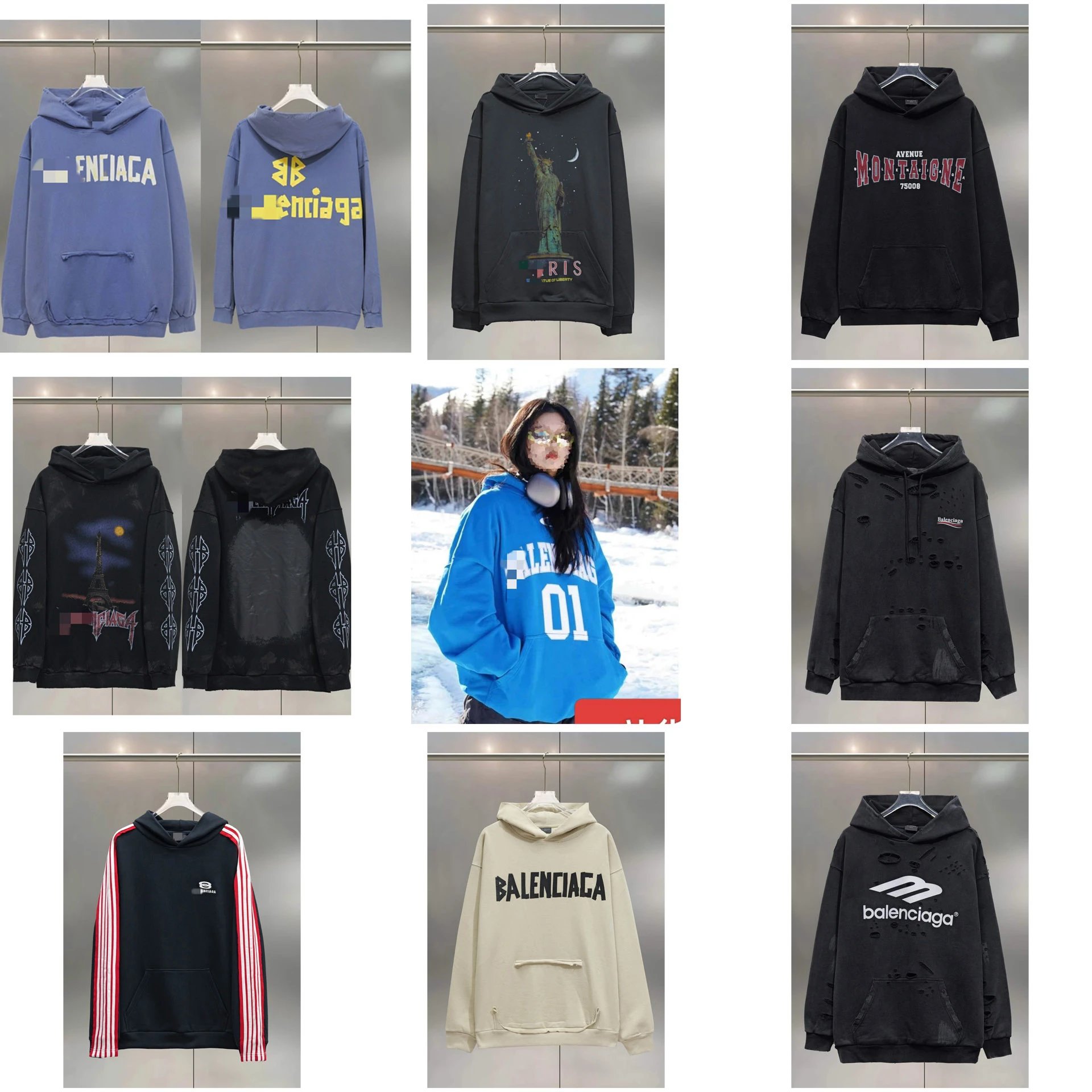Balenciaga Hoodies [9 styles], listing image