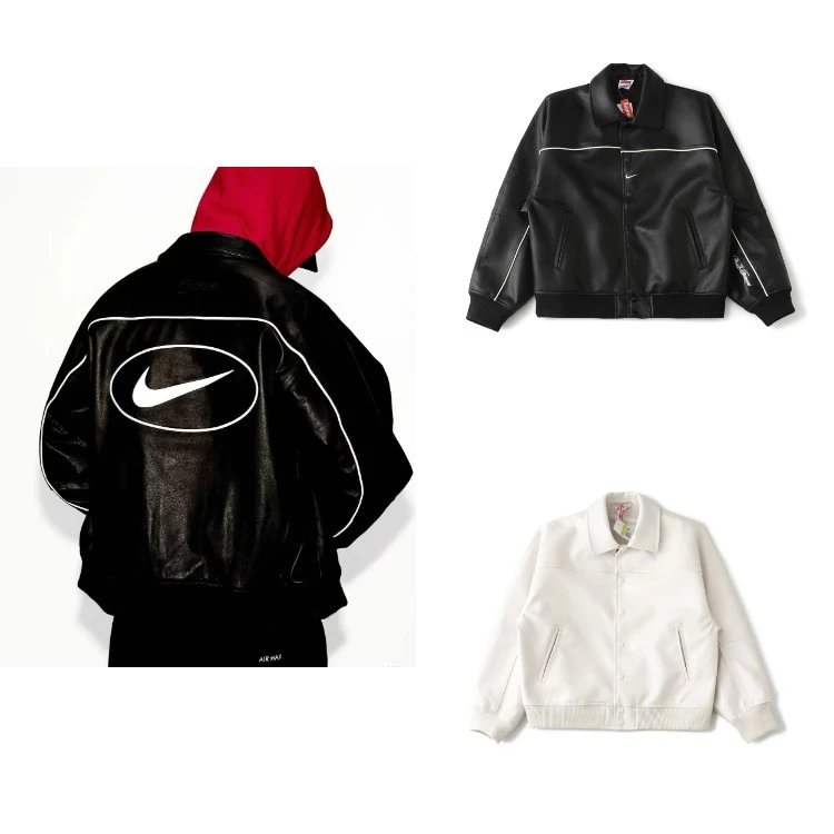 Nike Sportswear Leather Jacket, listing image