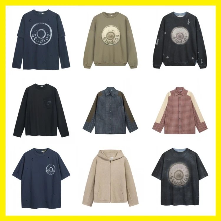 Studios Distressed Logo Long Sleeve T-Shirts, Shirts, and Hoodies, listing image